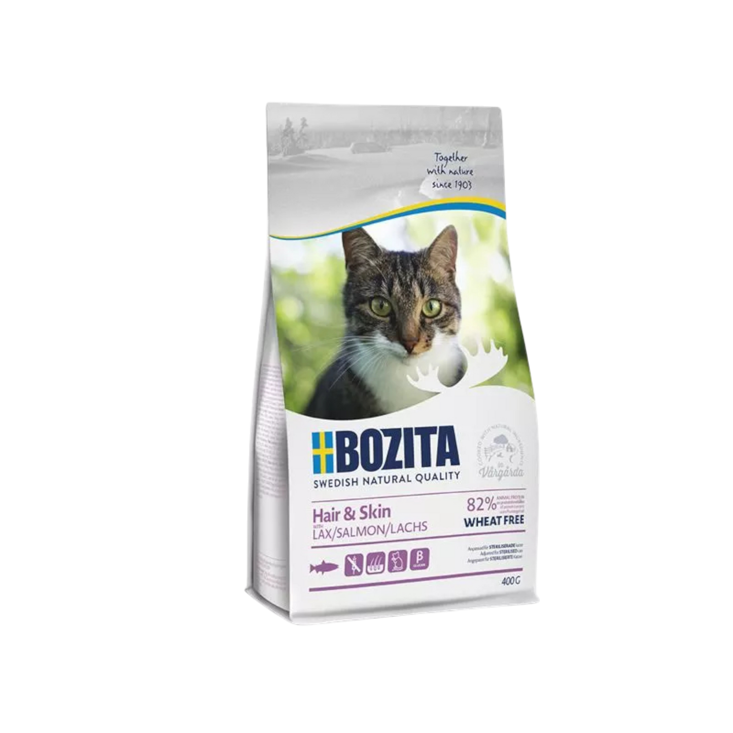 Bozita Hair & Skin Wheat Free mit Lachs