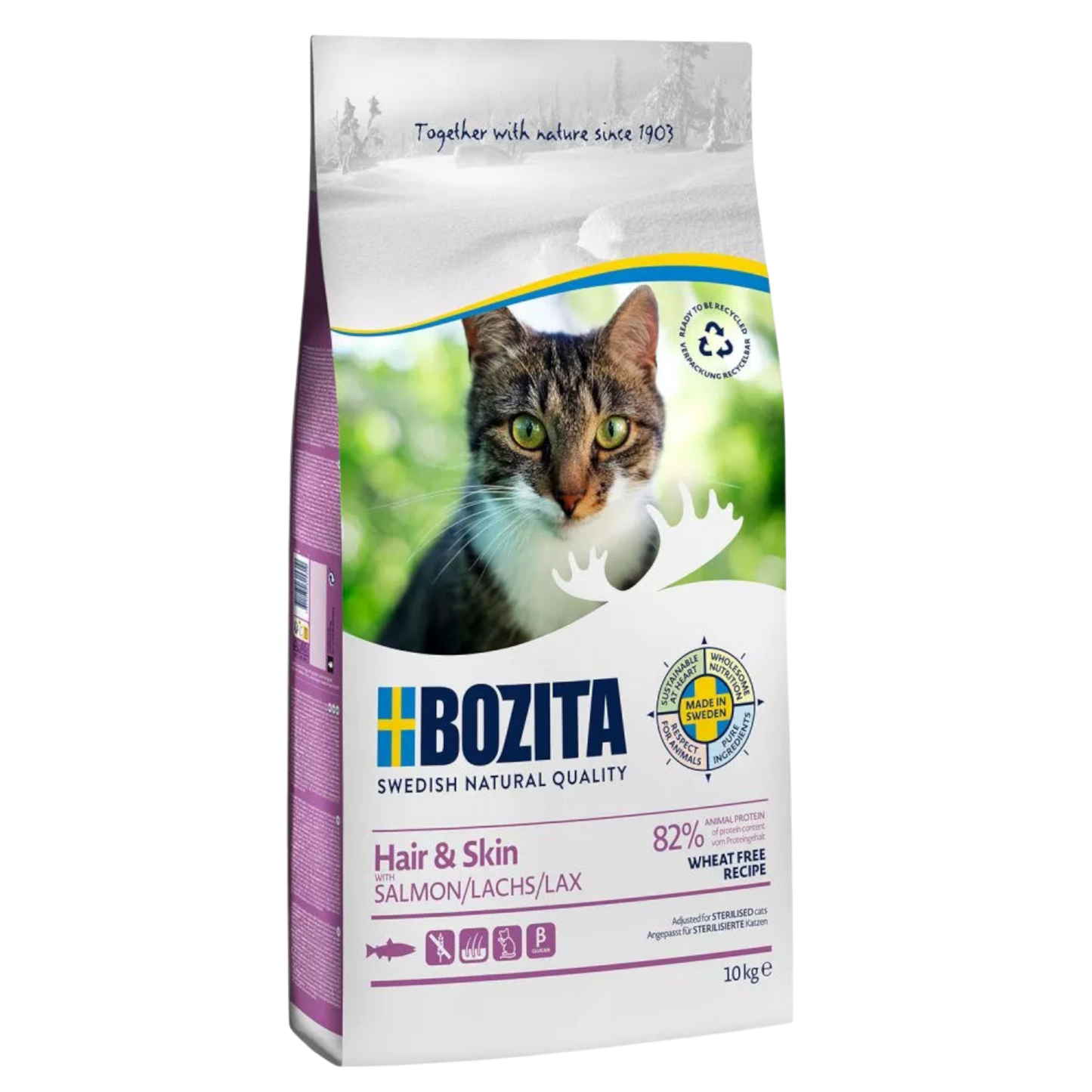 Bozita Hair & Skin Wheat Free mit Lachs