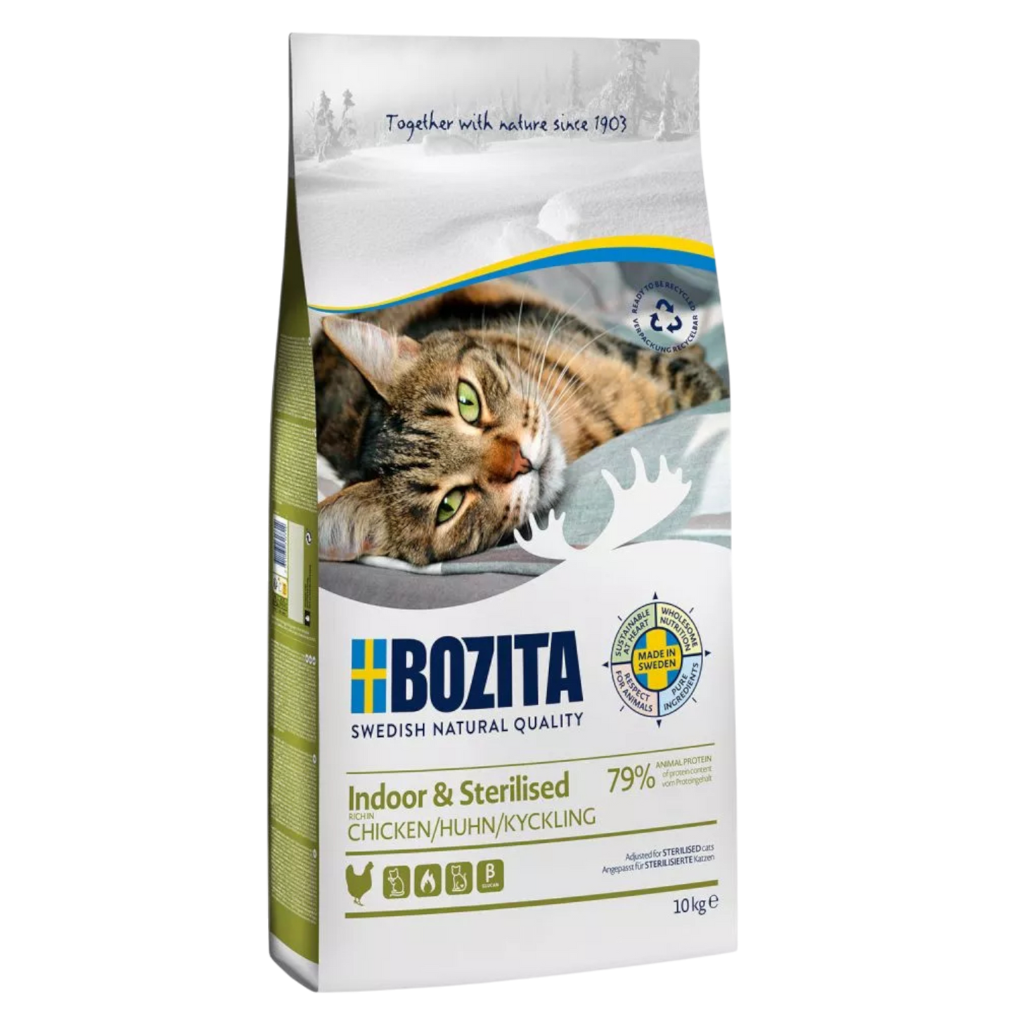 Bozita Indoor & Sterilised mit Huhn