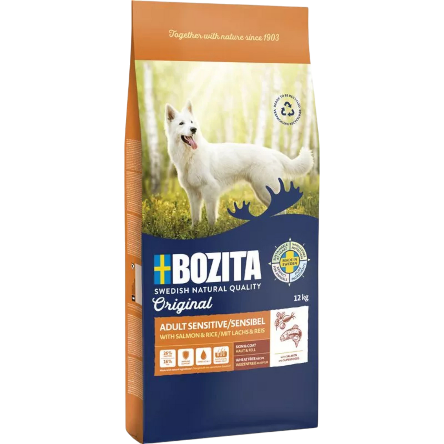 Bozita Original Adult Sensitive mit Lachs & Reis