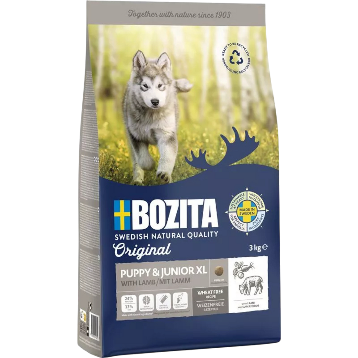 Bozita Original Puppy & Junior XL mit Lamm