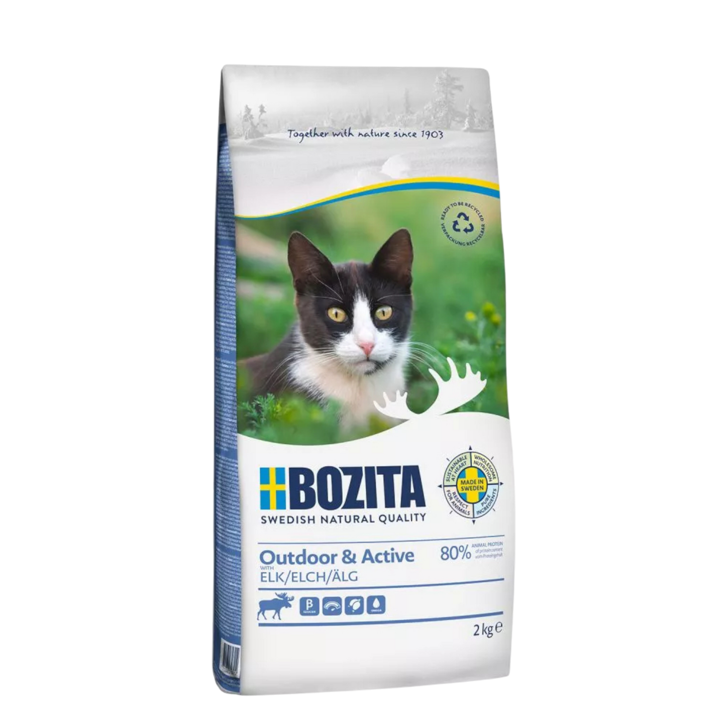 Bozita Outdoor & Active mit Elch