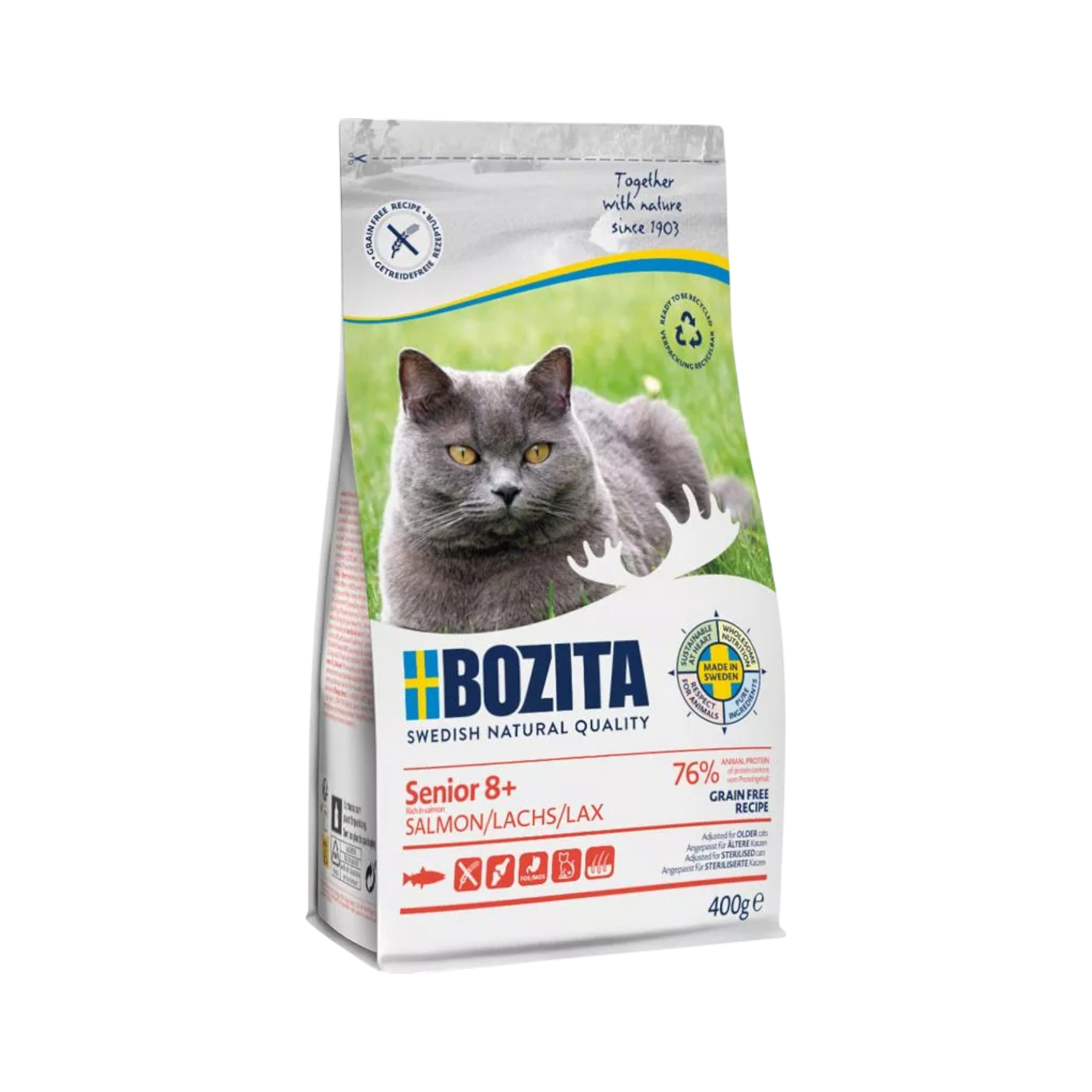 Bozita Senior 8+ Grain Free mit Lachs