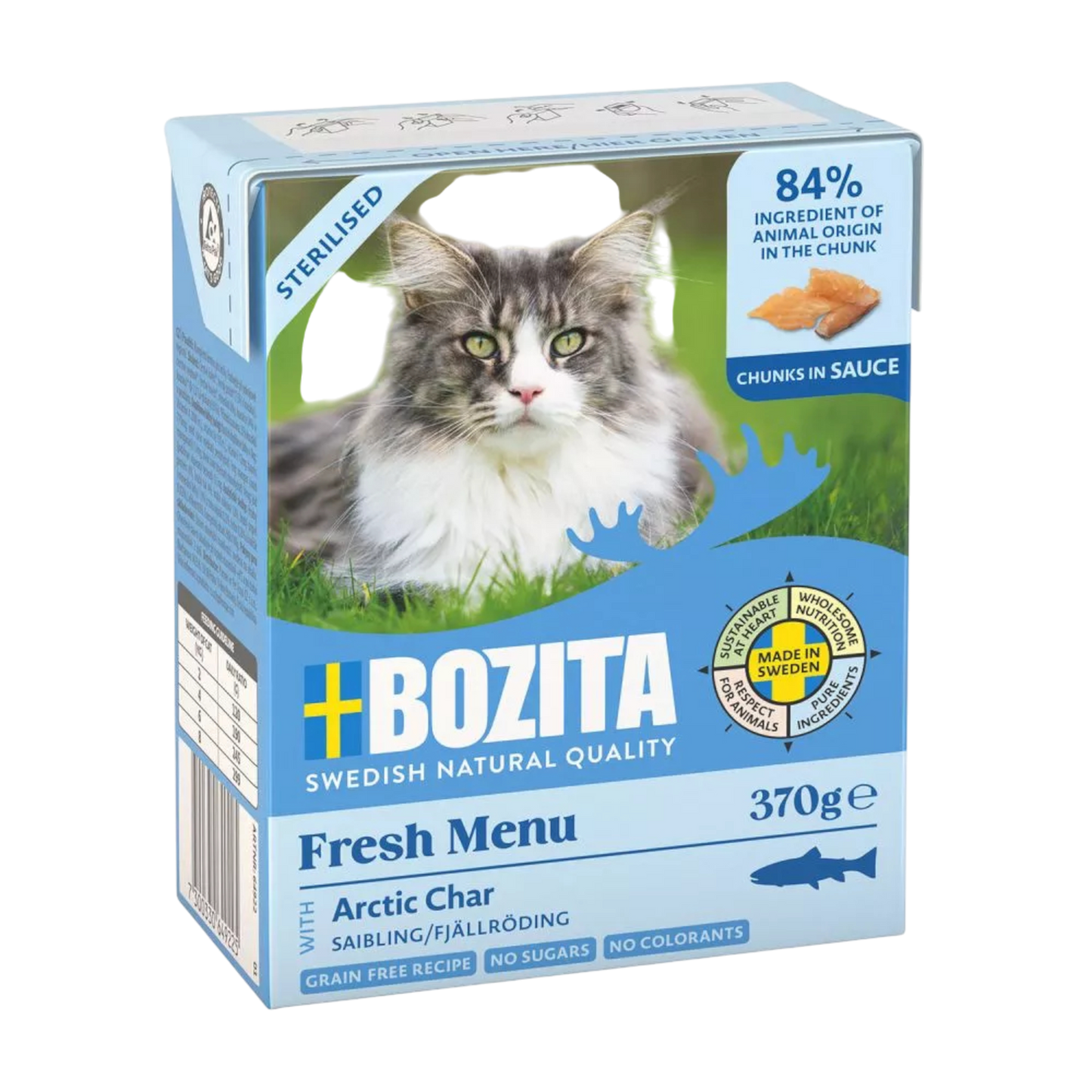 Bozita Sterilised Häppchen in Sauce mit Eismeer-Saibling