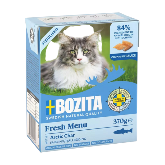 Bozita Sterilised Häppchen in Sauce mit Eismeer-Saibling