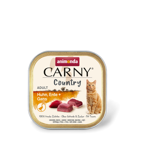 Carny Adult Country Huhn, Ente + Gans – Geflügelvielfalt vom Lande
