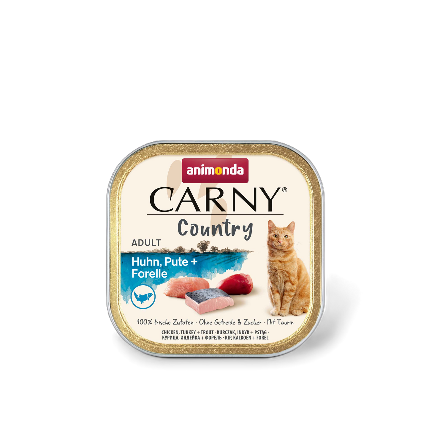 Carny Adult Country Huhn, Pute + Forelle – Landfleisch trifft feinen Fischgenuss