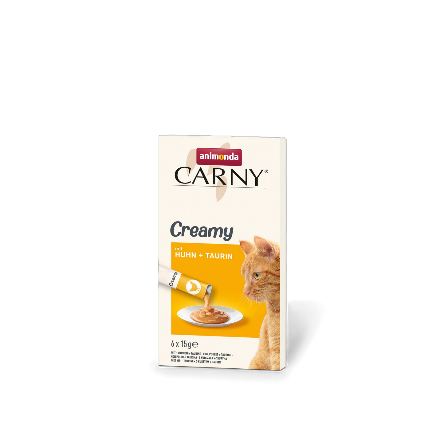 Carny Adult Creamy mit Huhn + Taurin – cremiger Verwöhn-Snack mit funktionalem Mehrwert