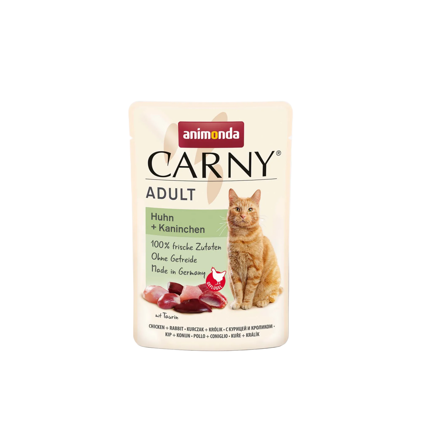 Carny Adult Huhn + Kaninchen – Frischer Fleischgenuss mit feiner Bekömmlichkeit