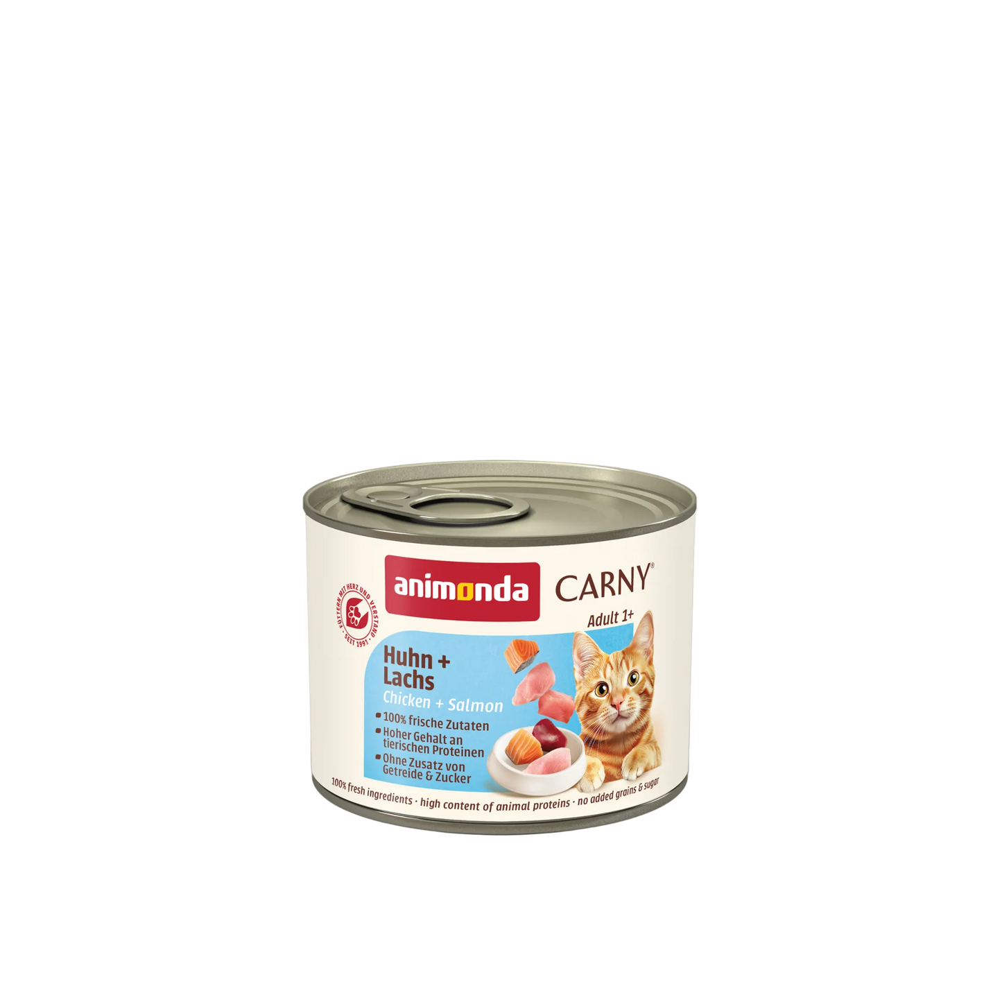 Carny Adult Huhn + Lachs – Fleischiger Genuss mit wertvollen Omega-3-Fettsäuren