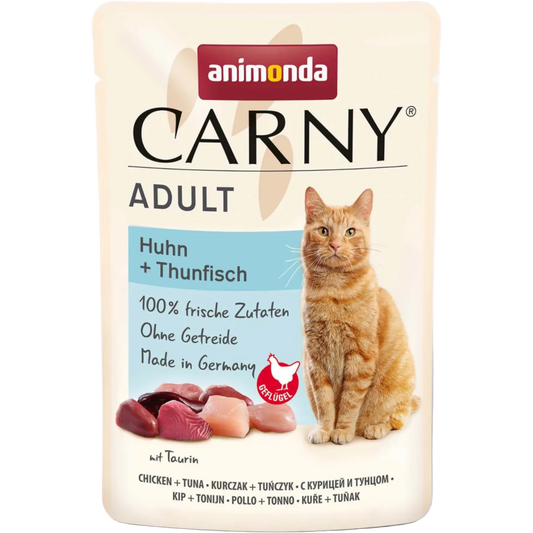 Carny Adult Huhn + Thunfisch – Leckere Kombination aus Fleisch und Fisch für Ihre Katze