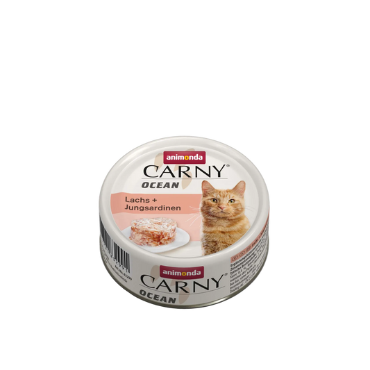 Carny Adult Ocean Lachs + Jungsardinen – Fischgenuss mit Mehrwert