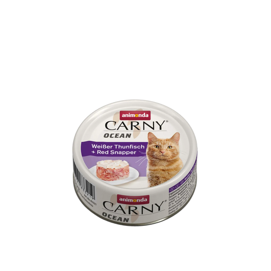 Carny Adult Ocean Weißer Thunfisch + Red Snapper – Feiner Fischgenuss mit Premium-Charakter