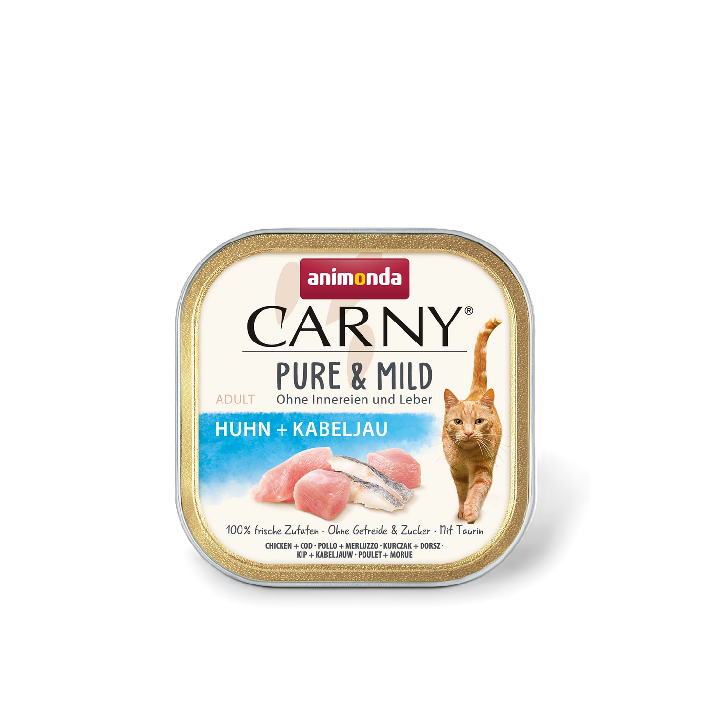 Carny Adult Pure & Mild Huhn + Kabeljau – mild, ausgewogen, hochwertig