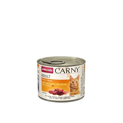 Carny Adult Rind + Huhn – Purer Fleischgenuss für Katzen