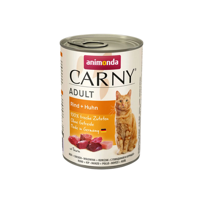 Carny Adult Rind + Huhn – Purer Fleischgenuss für Katzen
