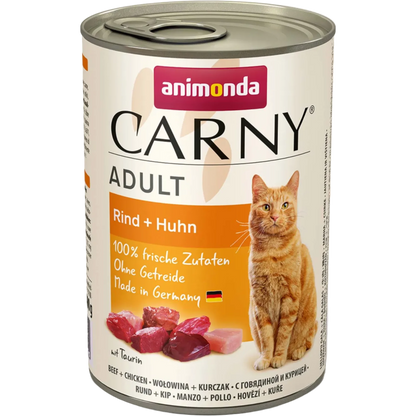 Carny Adult Rind + Huhn – Purer Fleischgenuss für Katzen