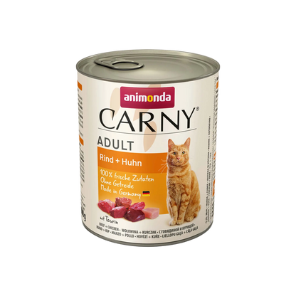 Carny Adult Rind + Huhn – Purer Fleischgenuss für Katzen