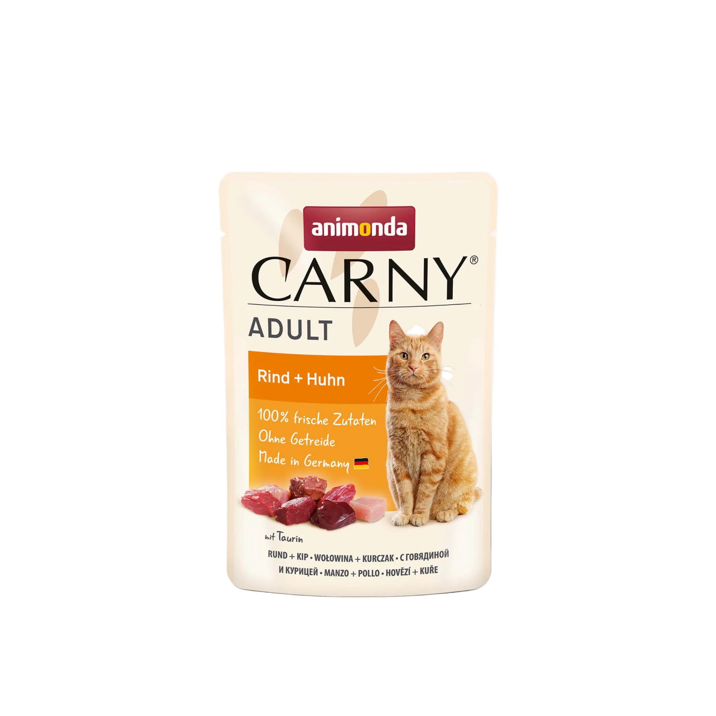 Carny Adult Rind + Huhn – Purer Fleischgenuss für ausgewachsene Katzen