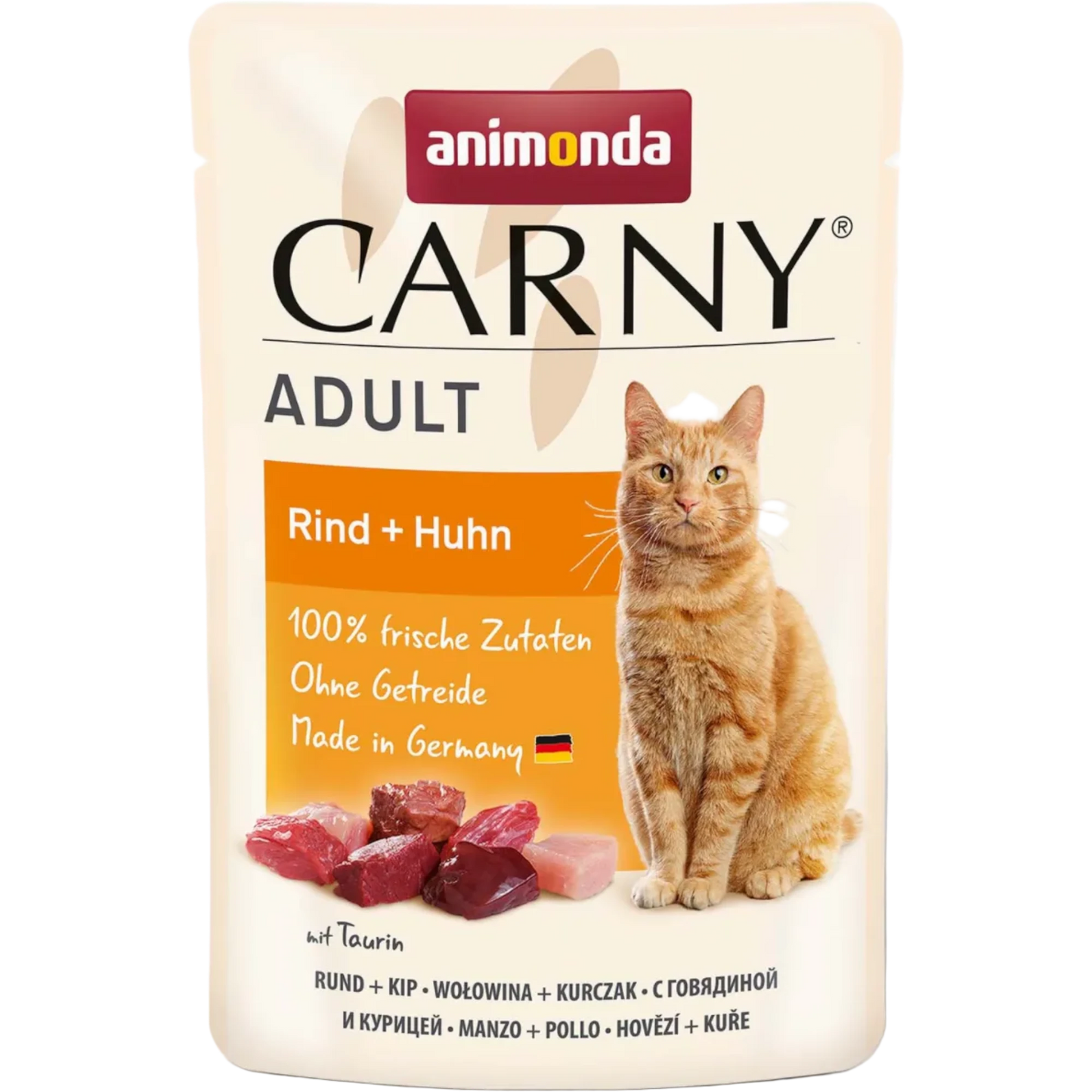 Carny Adult Rind + Huhn – Purer Fleischgenuss für ausgewachsene Katzen