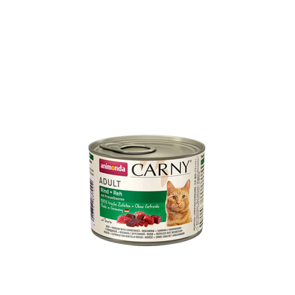 Carny Adult Rind + Reh mit Preiselbeeren – Wildgenuss mit feiner Fruchtnote