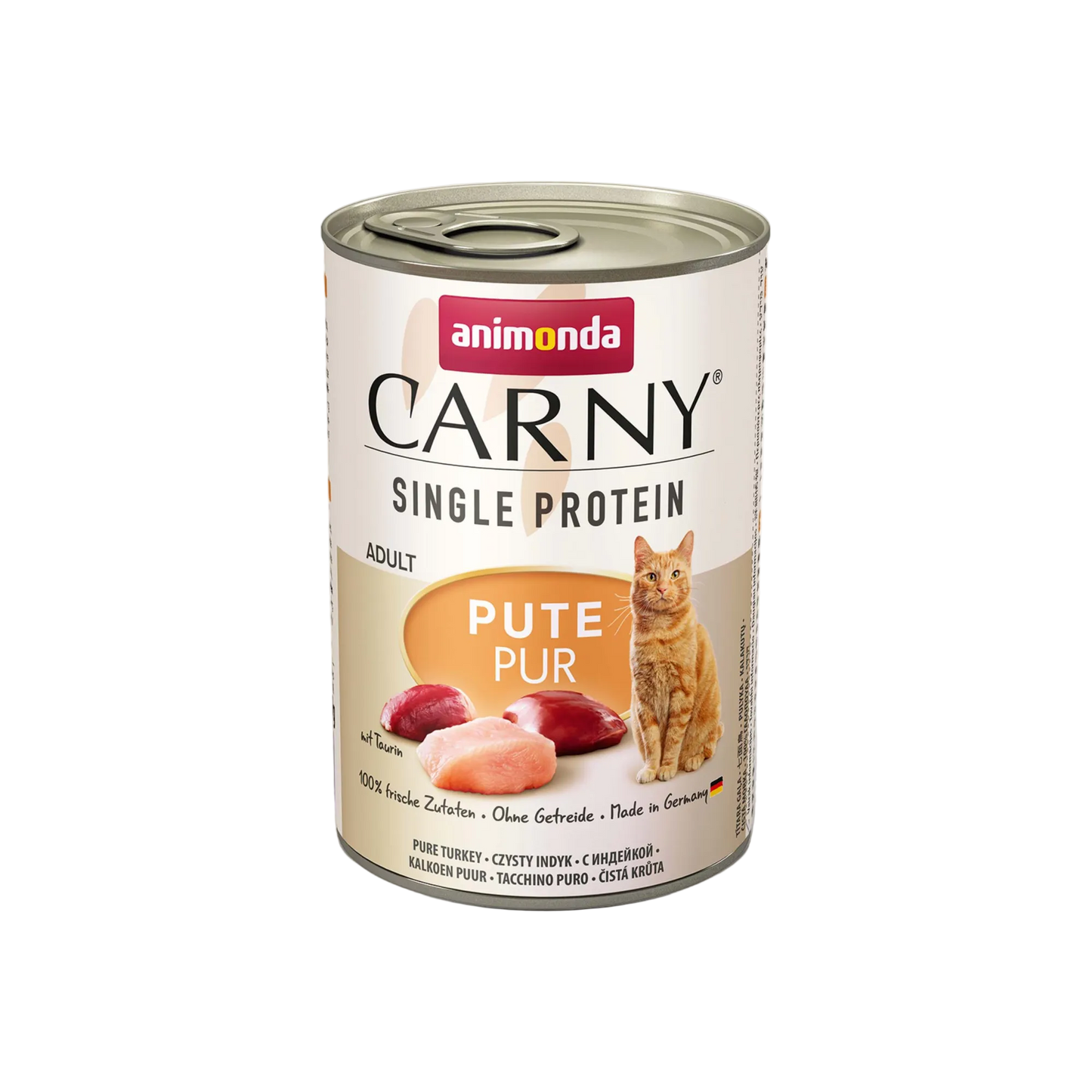 Carny Adult Single Protein Pute pur – Fokus auf Verträglichkeit. Klar positioniert.