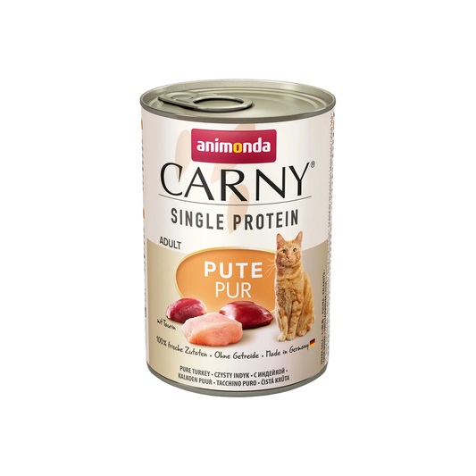 Carny Adult Single Protein Pute pur – Fokus auf Verträglichkeit. Klar positioniert.