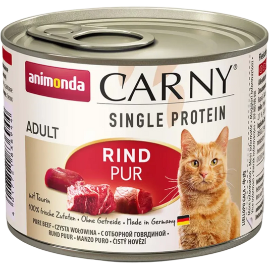 Carny Adult Single Protein Rind pur – klare Rezeptur. Maximale Fleischkompetenz.