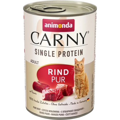 Carny Adult Single Protein Rind pur – klare Rezeptur. Maximale Fleischkompetenz.