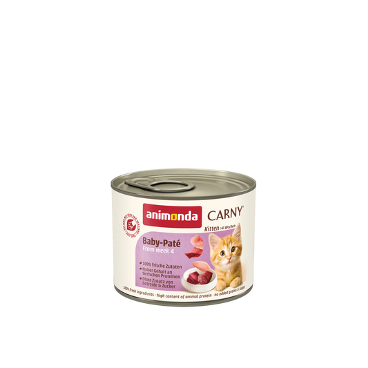 Carny Kitten Baby-Paté – optimaler Einstieg in die feste Nahrung