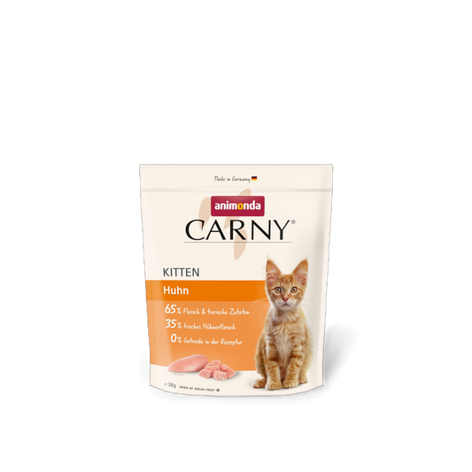 Carny Kitten Trockenfutter Huhn – knuspriger Start ins Katzenleben