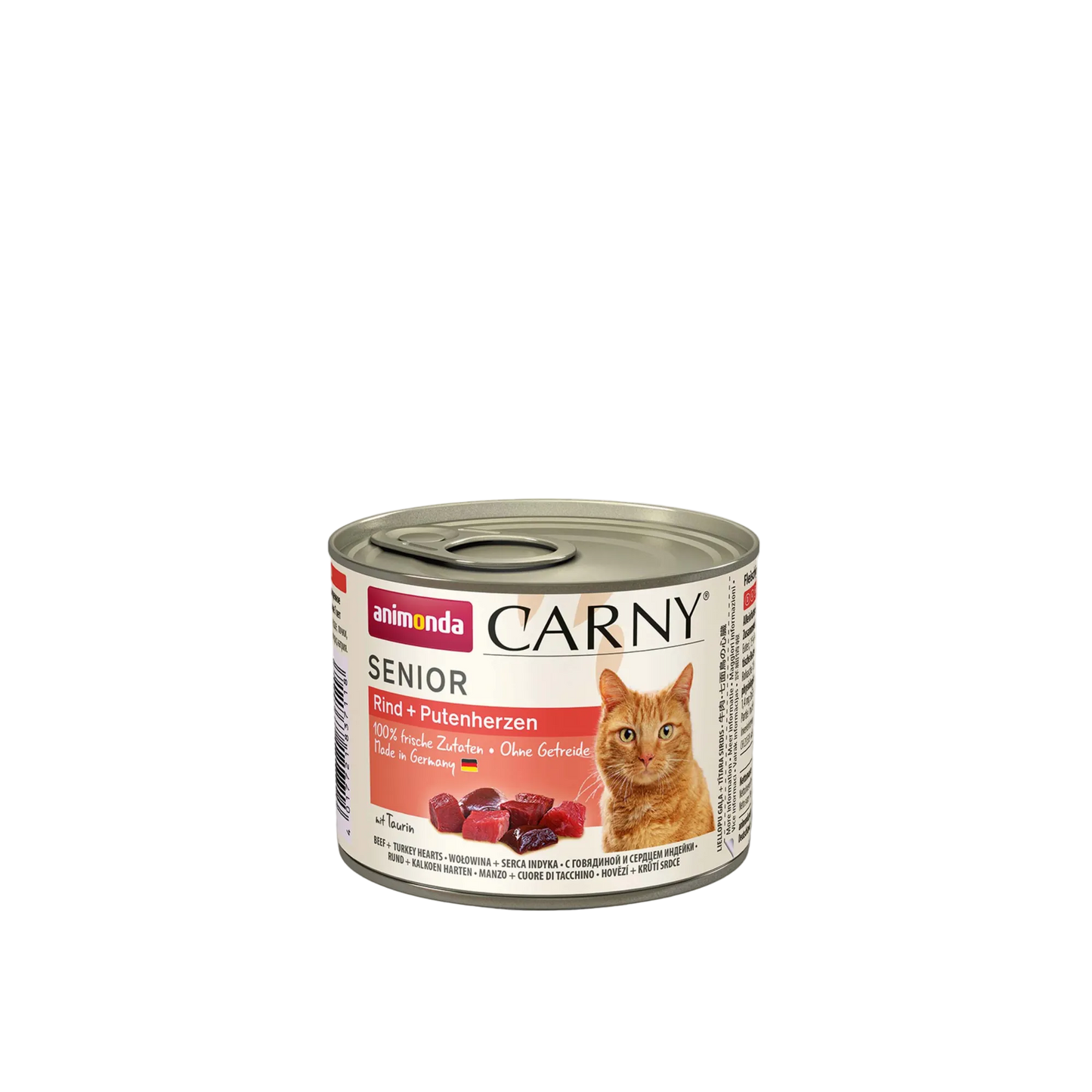Carny Senior Rind + Putenherzen – Kraftvoller Fleischgenuss für reife Katzen