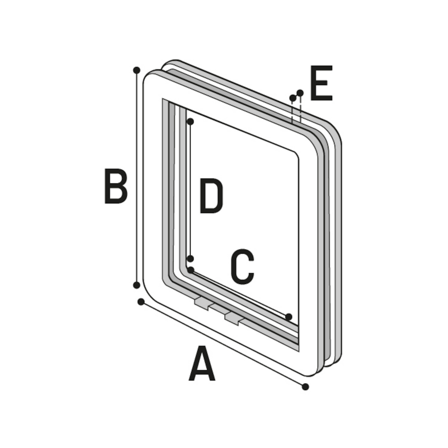 Cat Mate Katzentür mit Tunnel – für große Katzen und maximalen Freigang