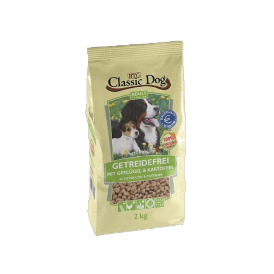 Classic Dog Geflügel & Kartoffel – Trockenfutter ohne Getreide