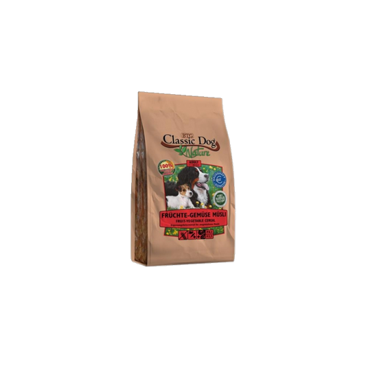 Classic Dog Nature Früchte-Gemüse Müsli – pflanzliche Ergänzung für die tägliche Fütterung