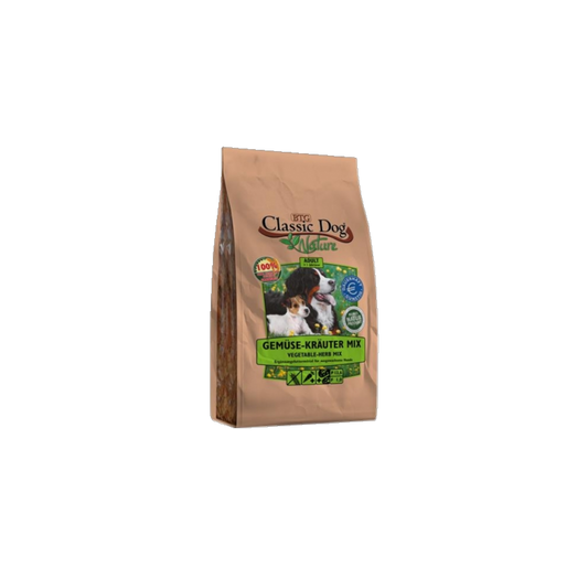 Classic Dog Nature Gemüse-Kräuter Mix – Ergänzungsfutter zur täglichen Ration
