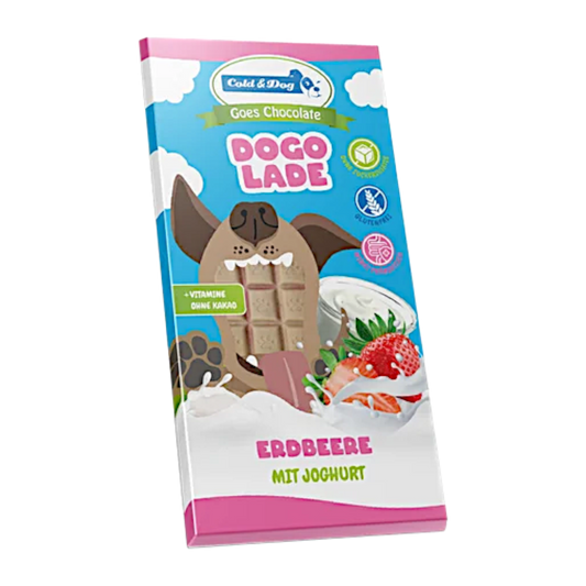 Cold & Dog - Dogolade Erdbeere mit Joghurt