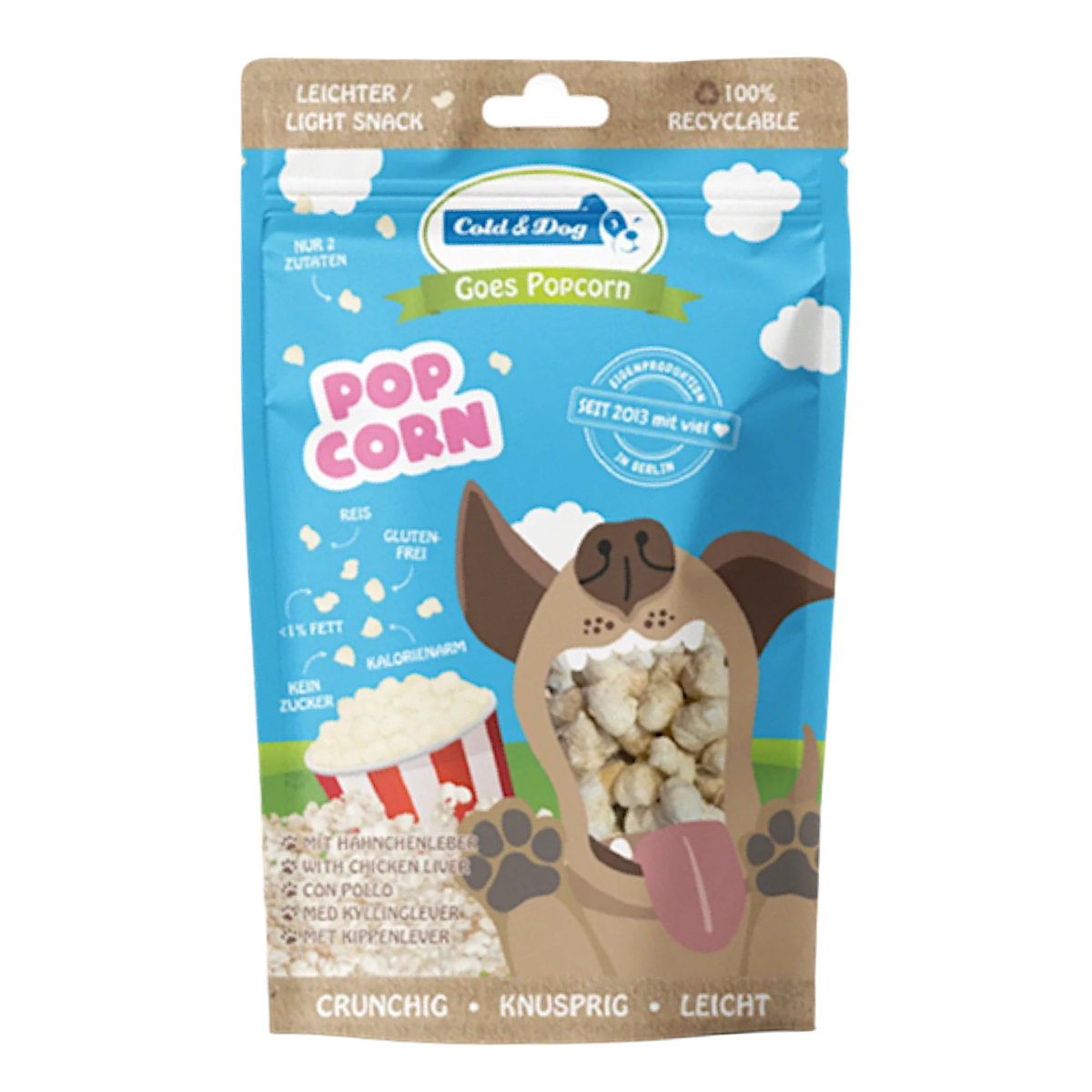 Cold & Dog - Hundepopkorn
