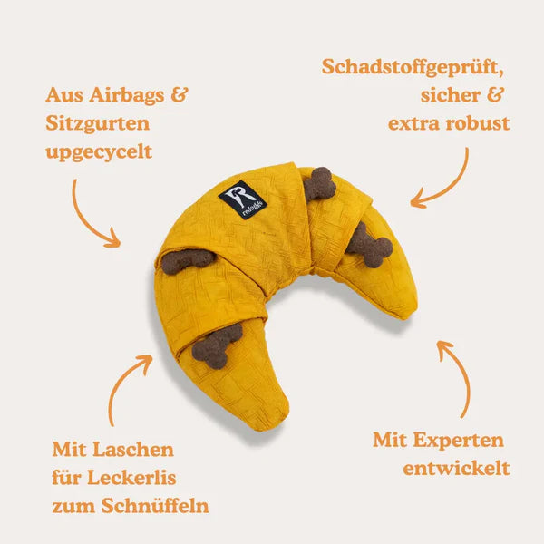 Redoggo Croissant – Nachhaltiger Spielspaß mit leckerem Versteckeffekt