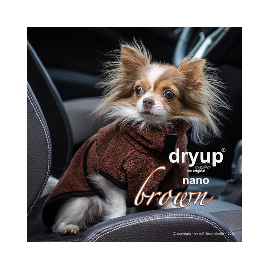 DRYUP CAPE Nano – Hundebademantel für die Kleinsten