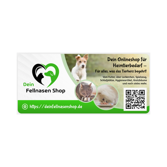 "Dein Fellnasen Shop" Geschenkgutschein - Digital