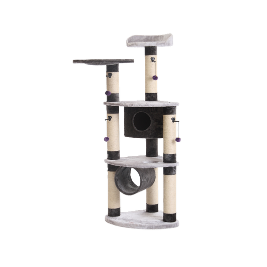 Der Abenteuerspielplatz für Ihre Katze! Kratzbaum „Santos Plus“