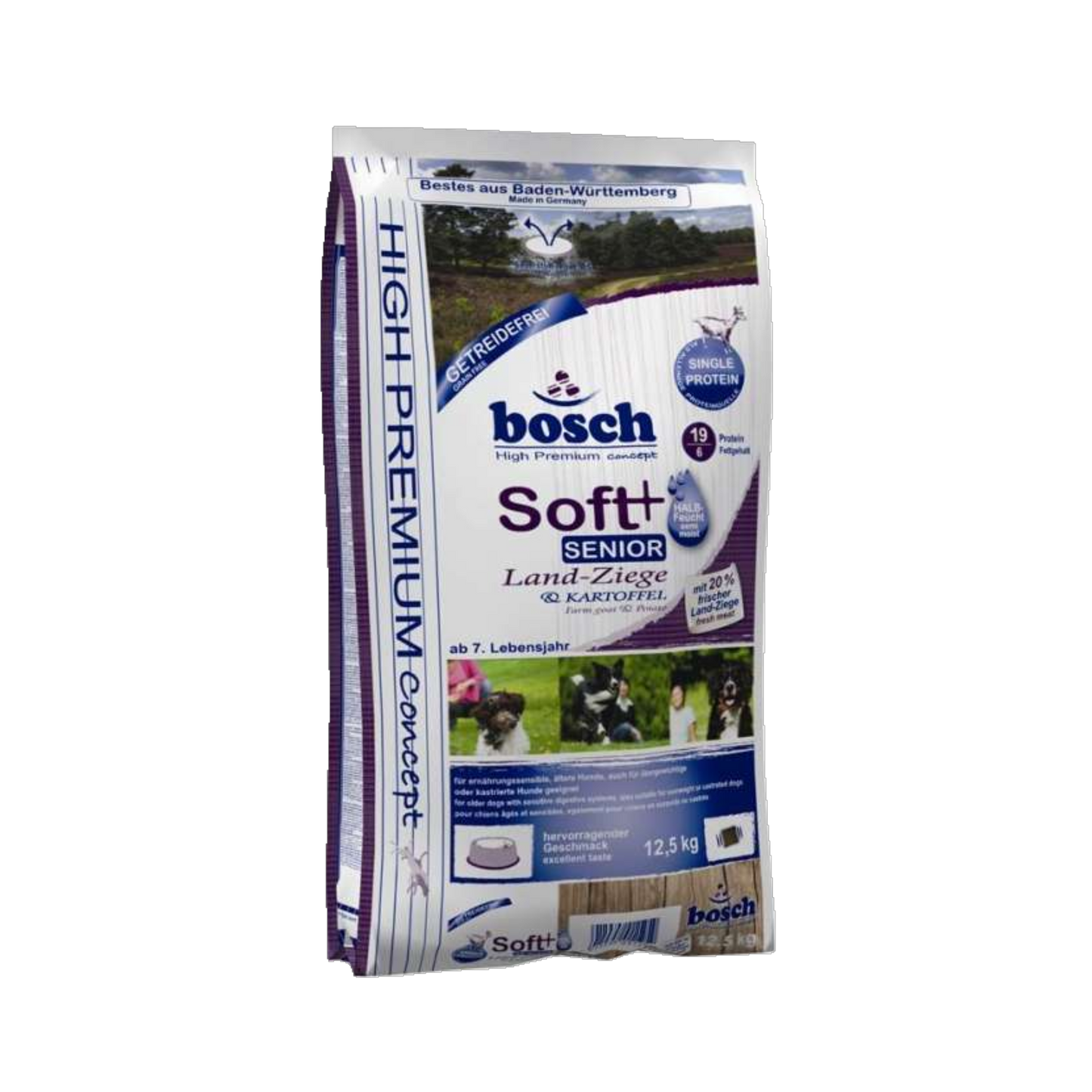 bosch SOFT Senior - Ziege & Kartoffel – Sanfte Ernährung für die goldenen Jahre