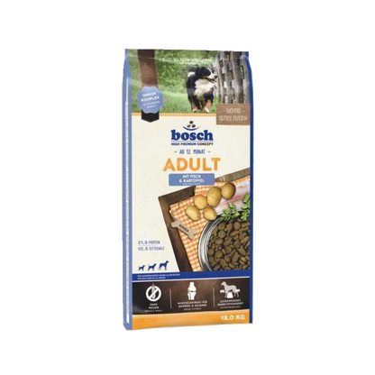bosch Adult Fisch & Kartoffel – Vollnahrung für erwachsene Hunde mit Geschmack und Balance