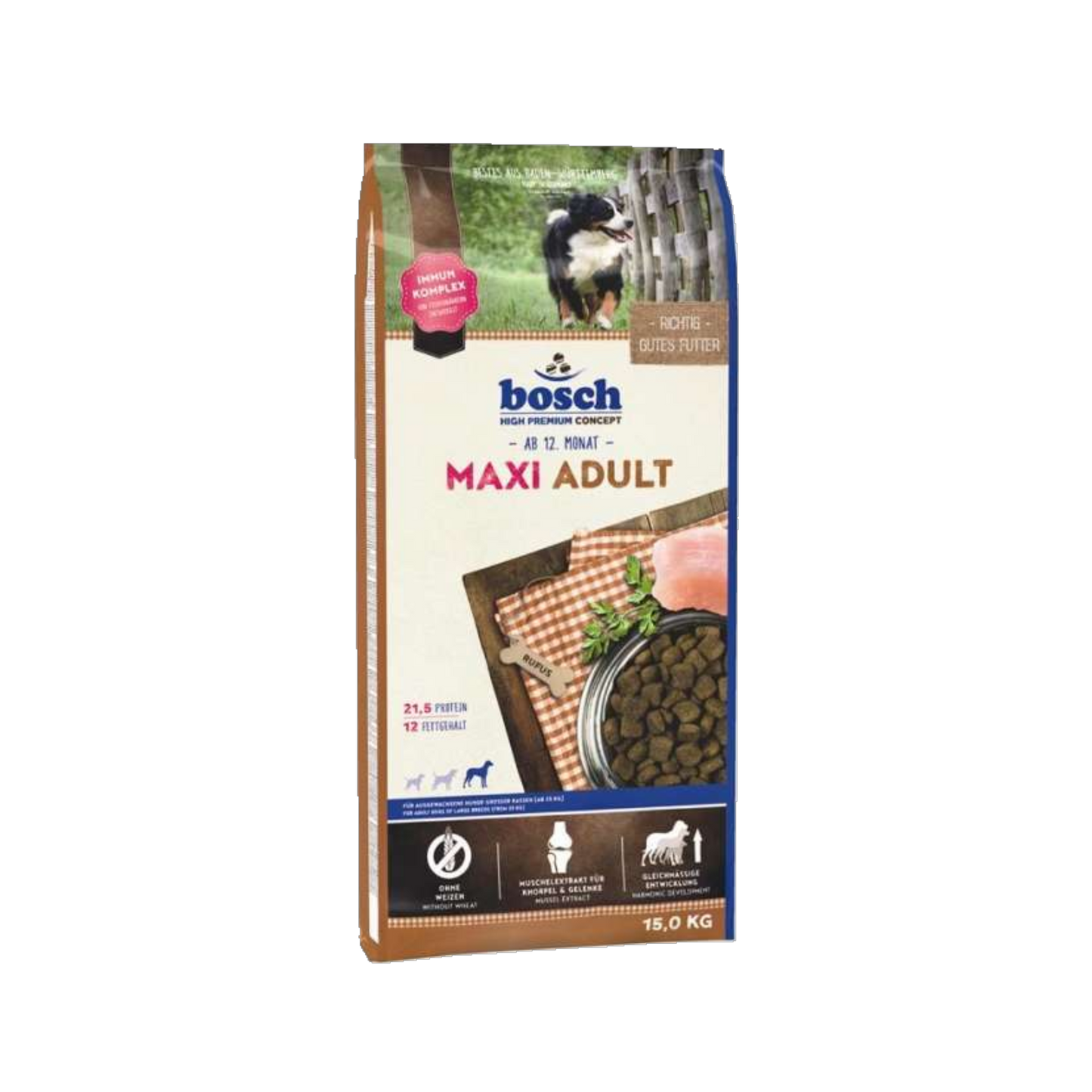 bosch ADULT MAXI – Starke Rezeptur für große Hunde