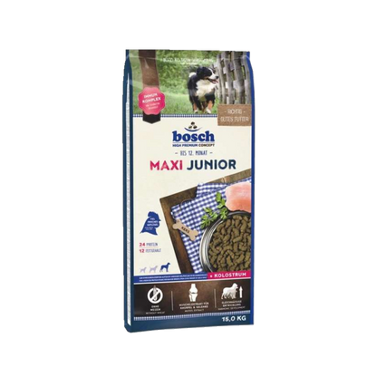 bosch Maxi Junior – Aufzuchtfutter für junge Hunde großer Rassen