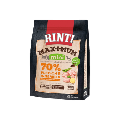 Rinti Max-i-mum Mini Huhn – Trockenfutter für kleine Hunde