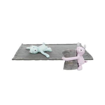 Trixie Junior Kuschel-Set - Kuscheldecke mit Spielzeug