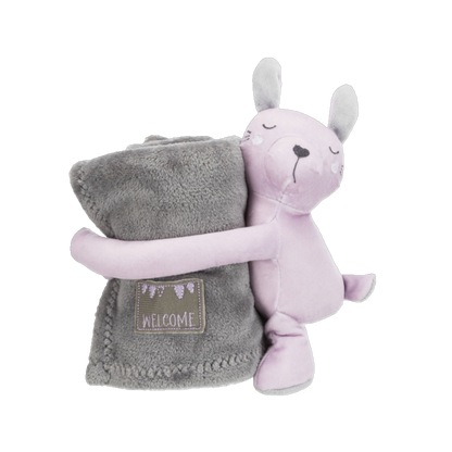 Trixie Junior Kuschel-Set - Kuscheldecke mit Spielzeug