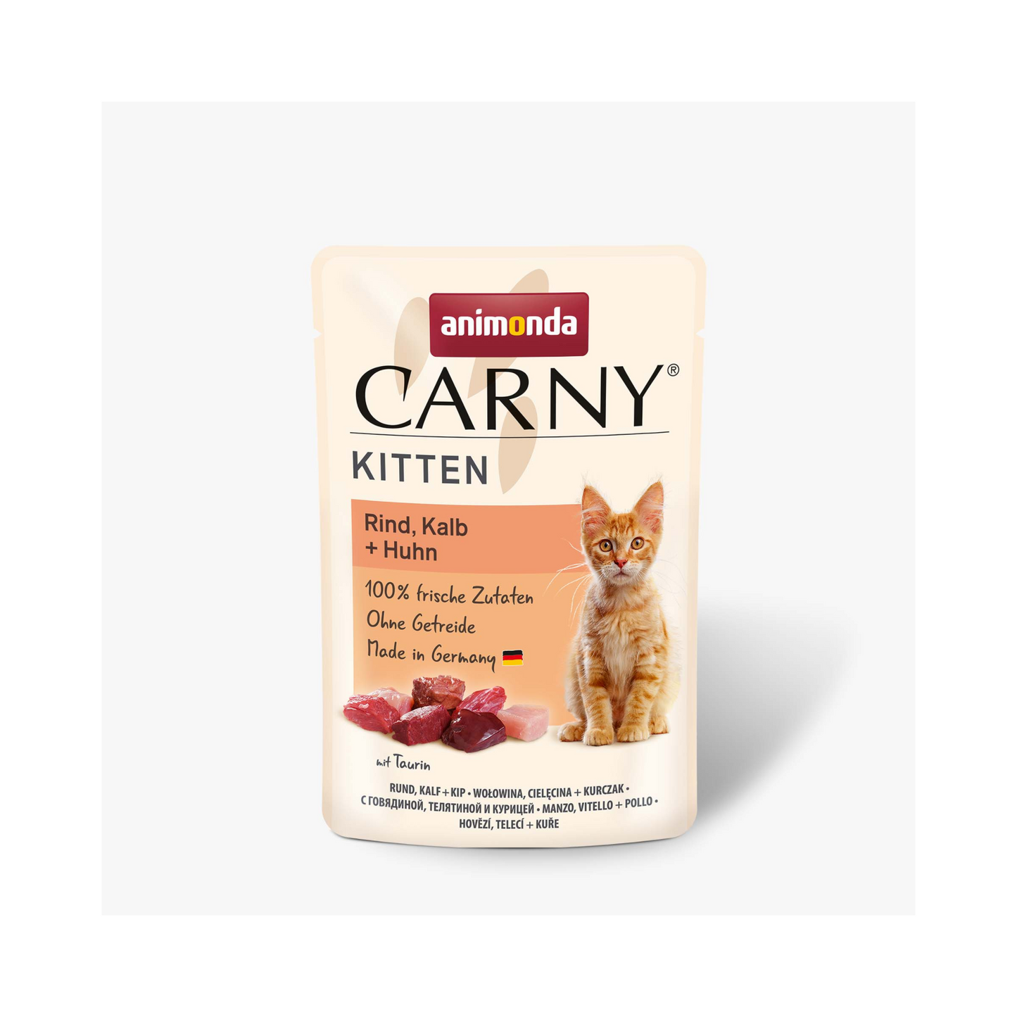 Carny Kitten Rind, Kalb + Huhn – Fleischvielfalt für gesundes Wachstum